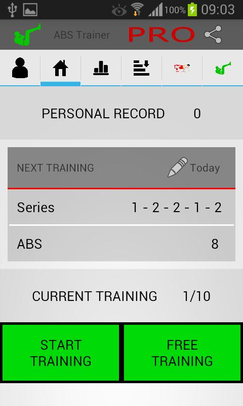 ABS - Personal trainer Sit-ups