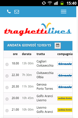Traghettilines App