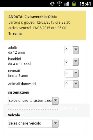 Traghettilines App