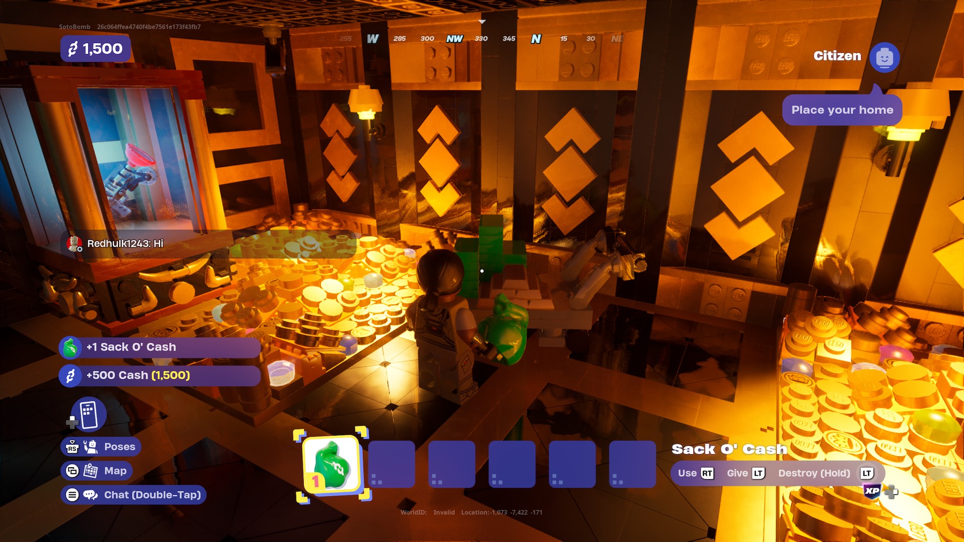 은행 금고에 침입하고 자루를 훔치는 방법 lego fortnite 벽돌 생명에서 현금