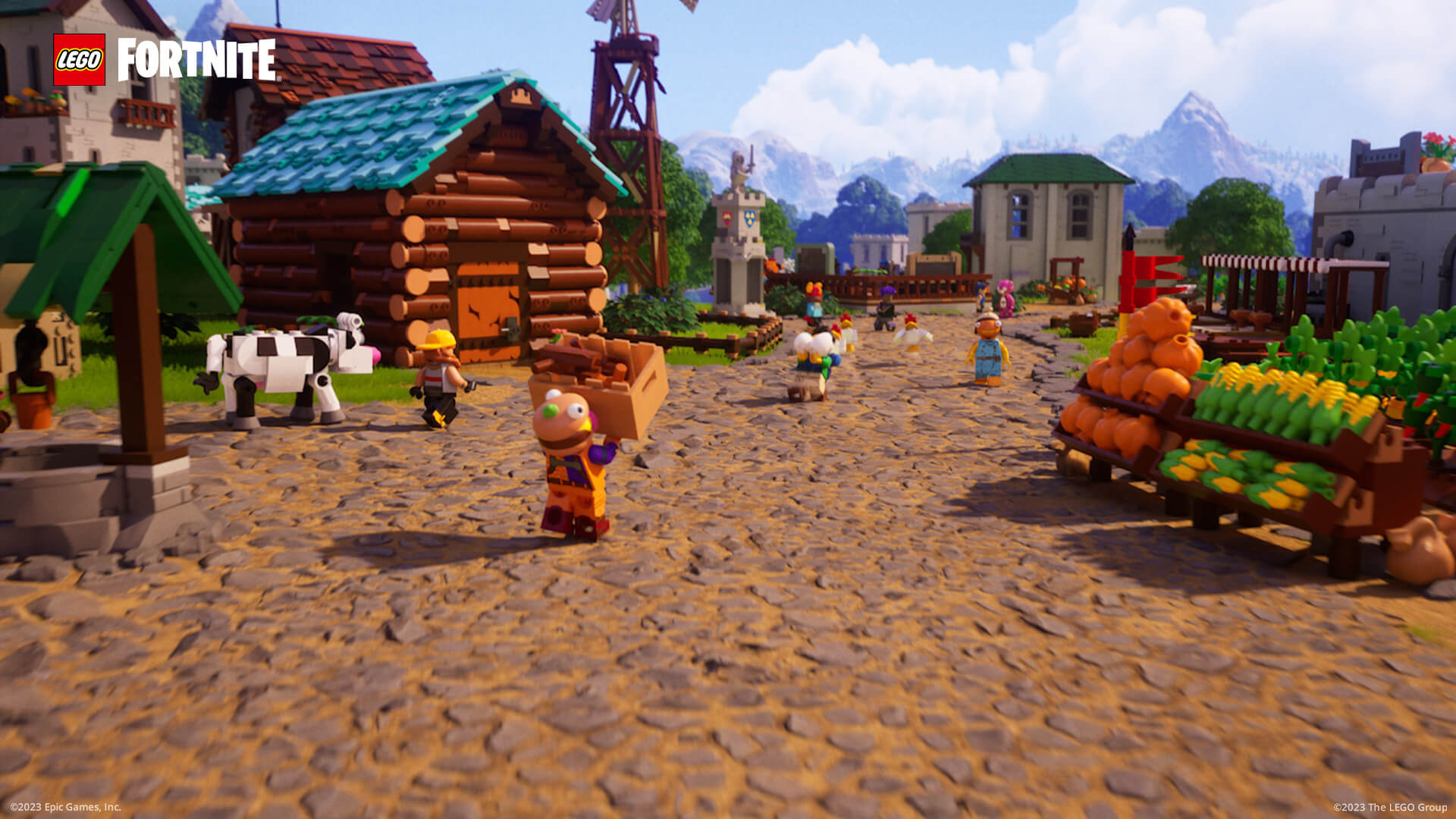Как получить узел -узел в Lego Fortnite