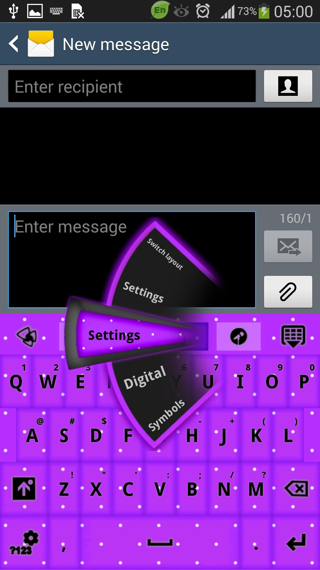 Pretty Purple vs Black Theme