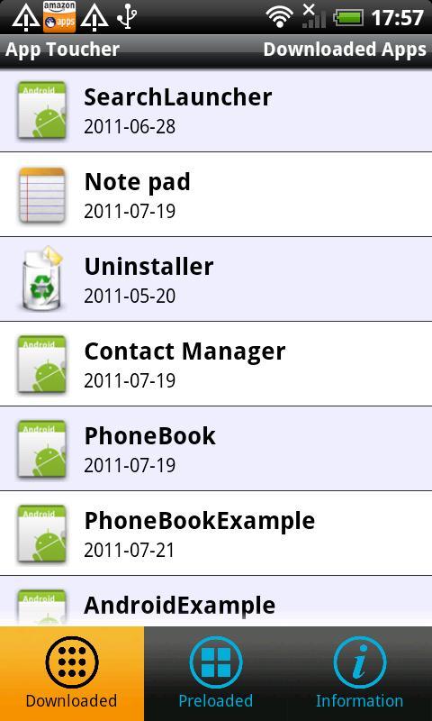 App Toucher