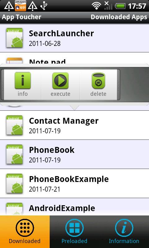 App Toucher