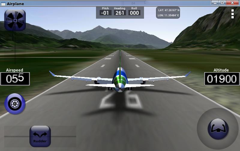 Airplane C919 Flight Simulator