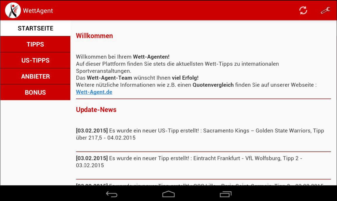 Wett-Agent Sportwetten Tipps