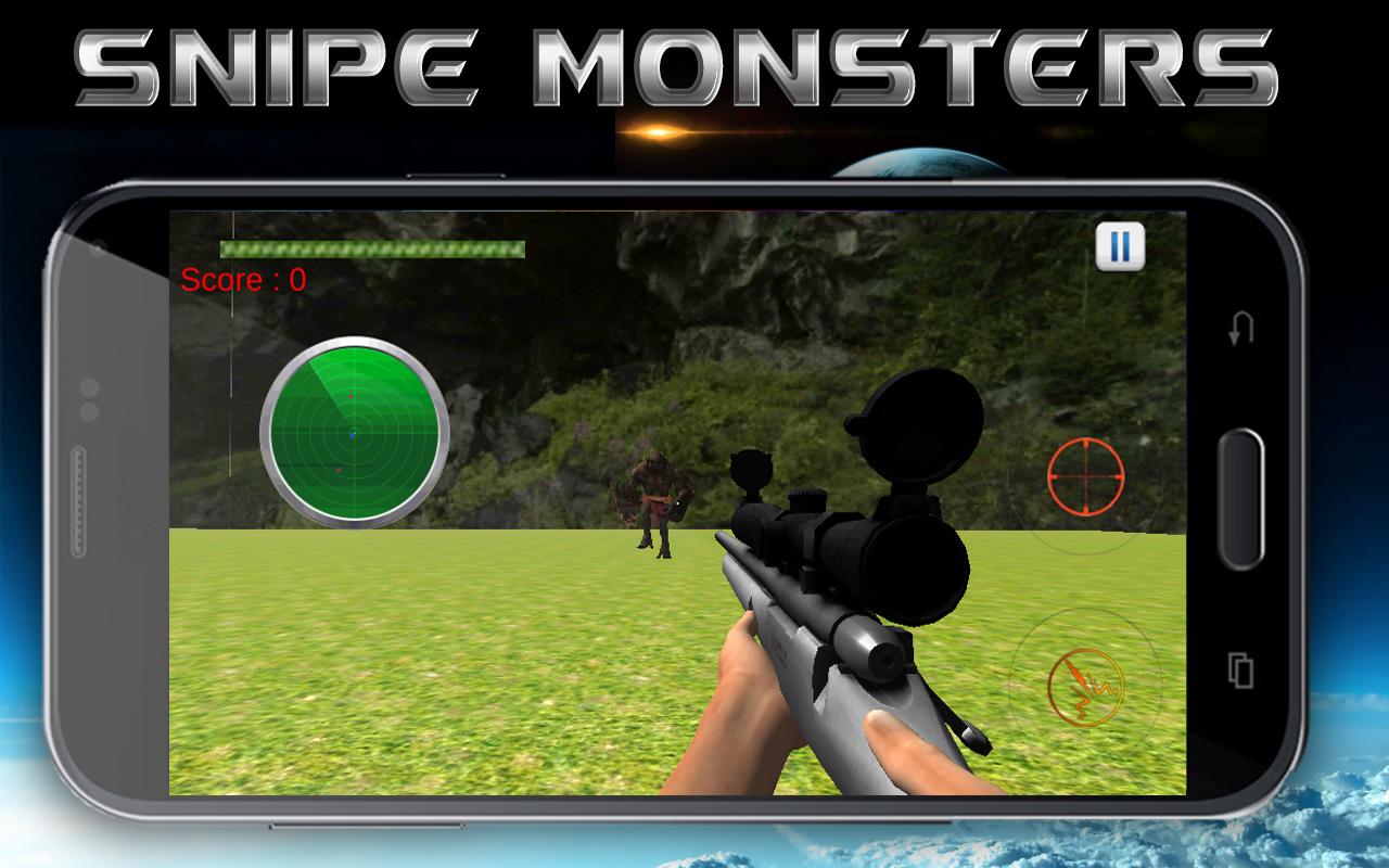 Sniper VS Monsters