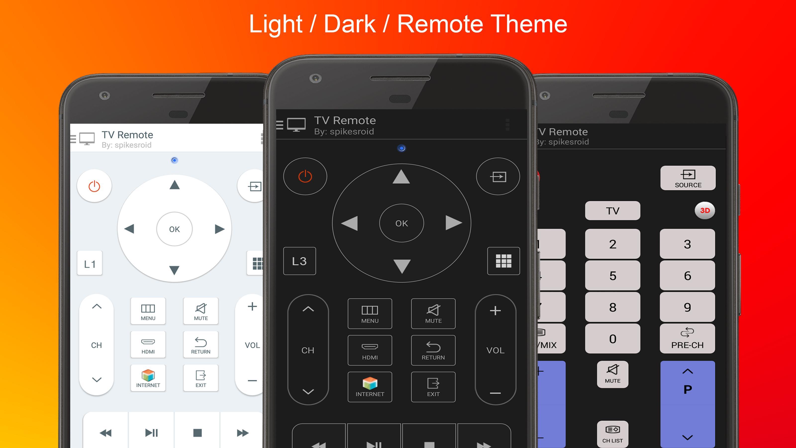 TV Remote Control for Toshiba (IR)