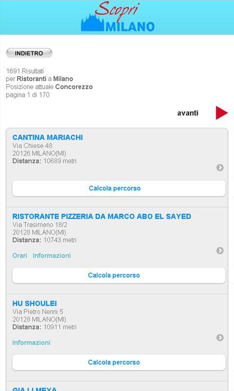 Scopri Milano