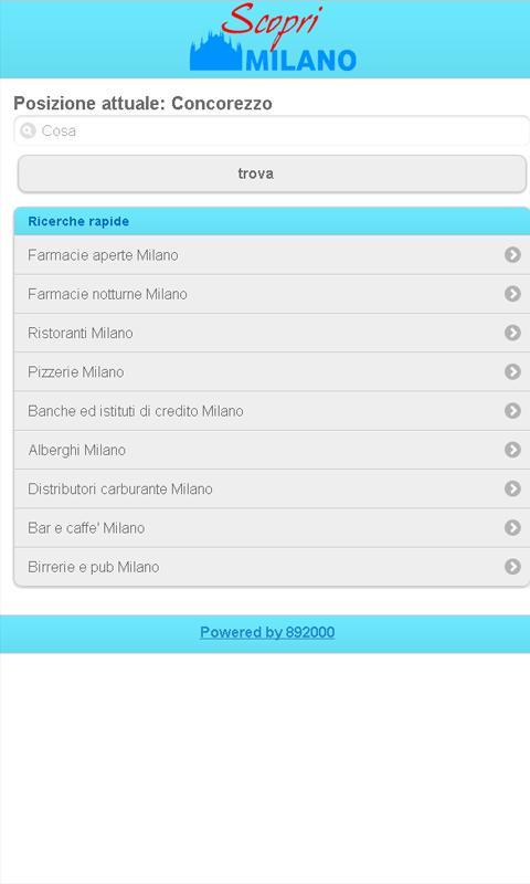 Scopri Milano