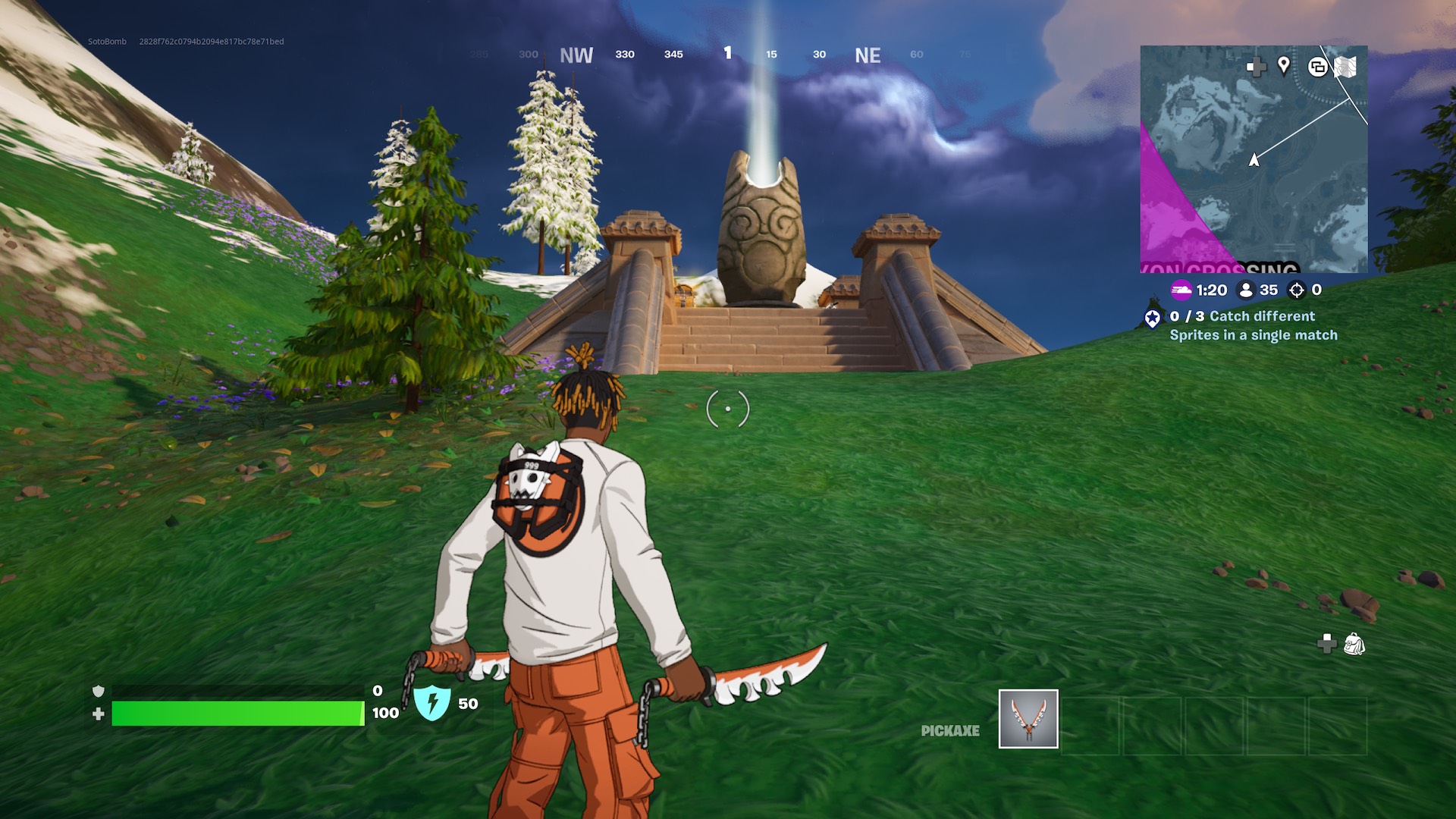 Fortnite第6章中的所有Sprite Shine位置