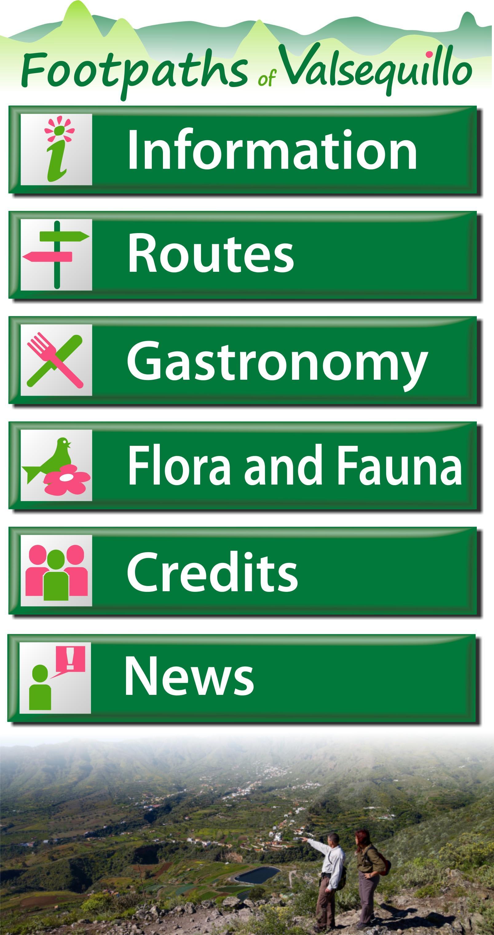 Footpaths of Valsequillo