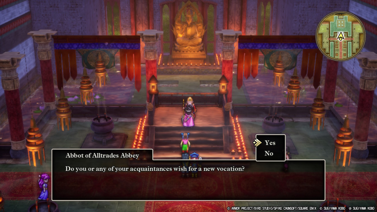 Cara Mengubah Kelas di Dragon Quest III: HD-2D Remake
