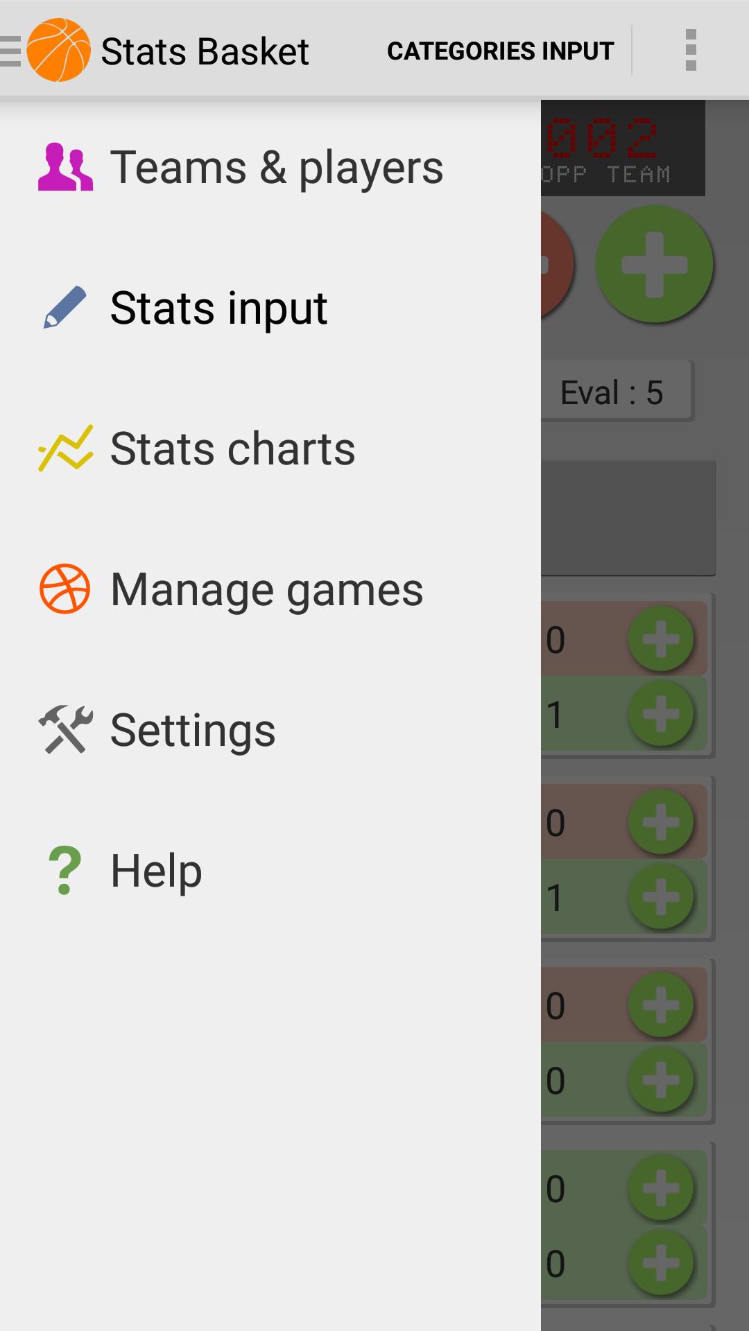Basketball stats