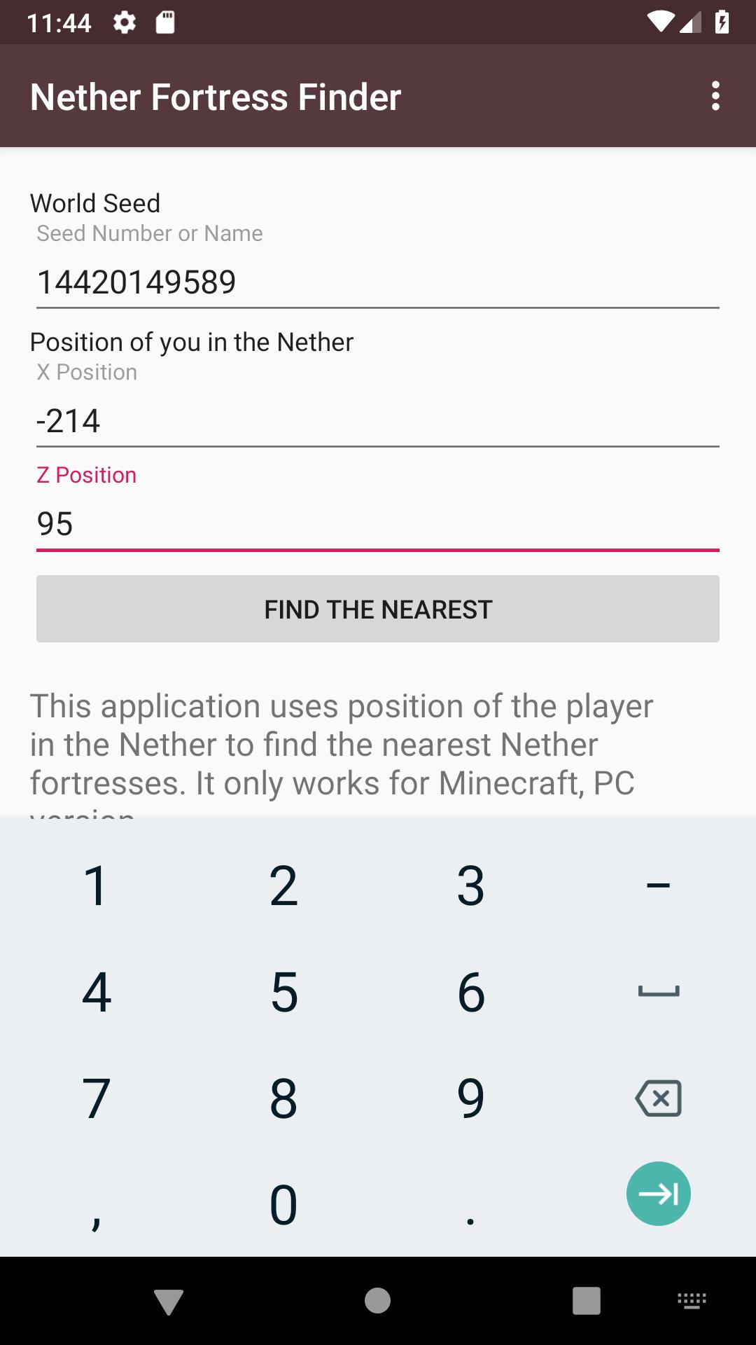 Fortress Finder