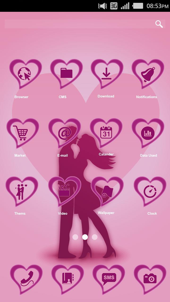 Love CM Launcher Theme