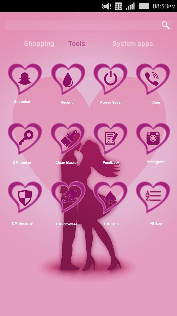Love CM Launcher Theme