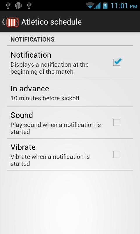 Atletico Schedule