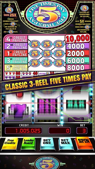 5-Line Slot Machine