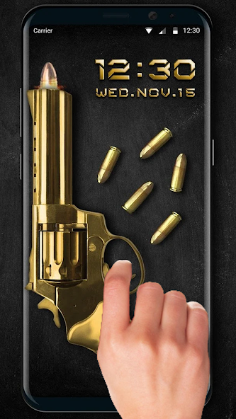 Revolver Lock Screen