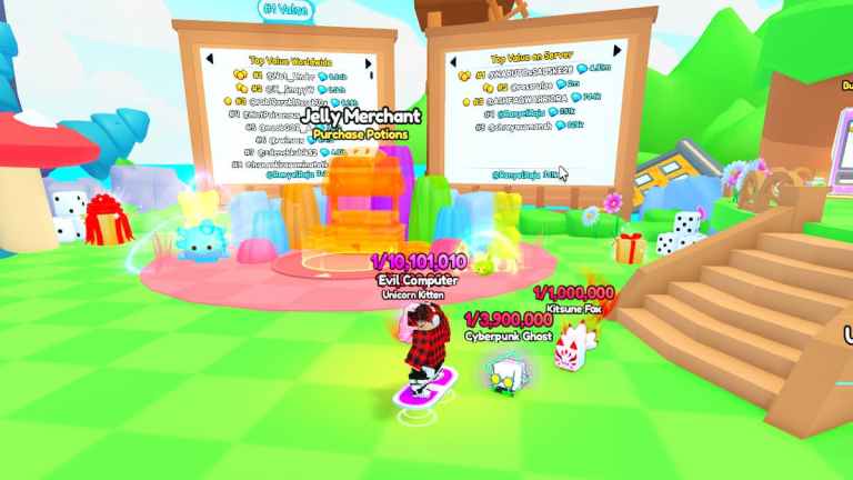Pets Go Jelly Event Guide - Jelly God Potion พ่อค้าและอื่น ๆ
