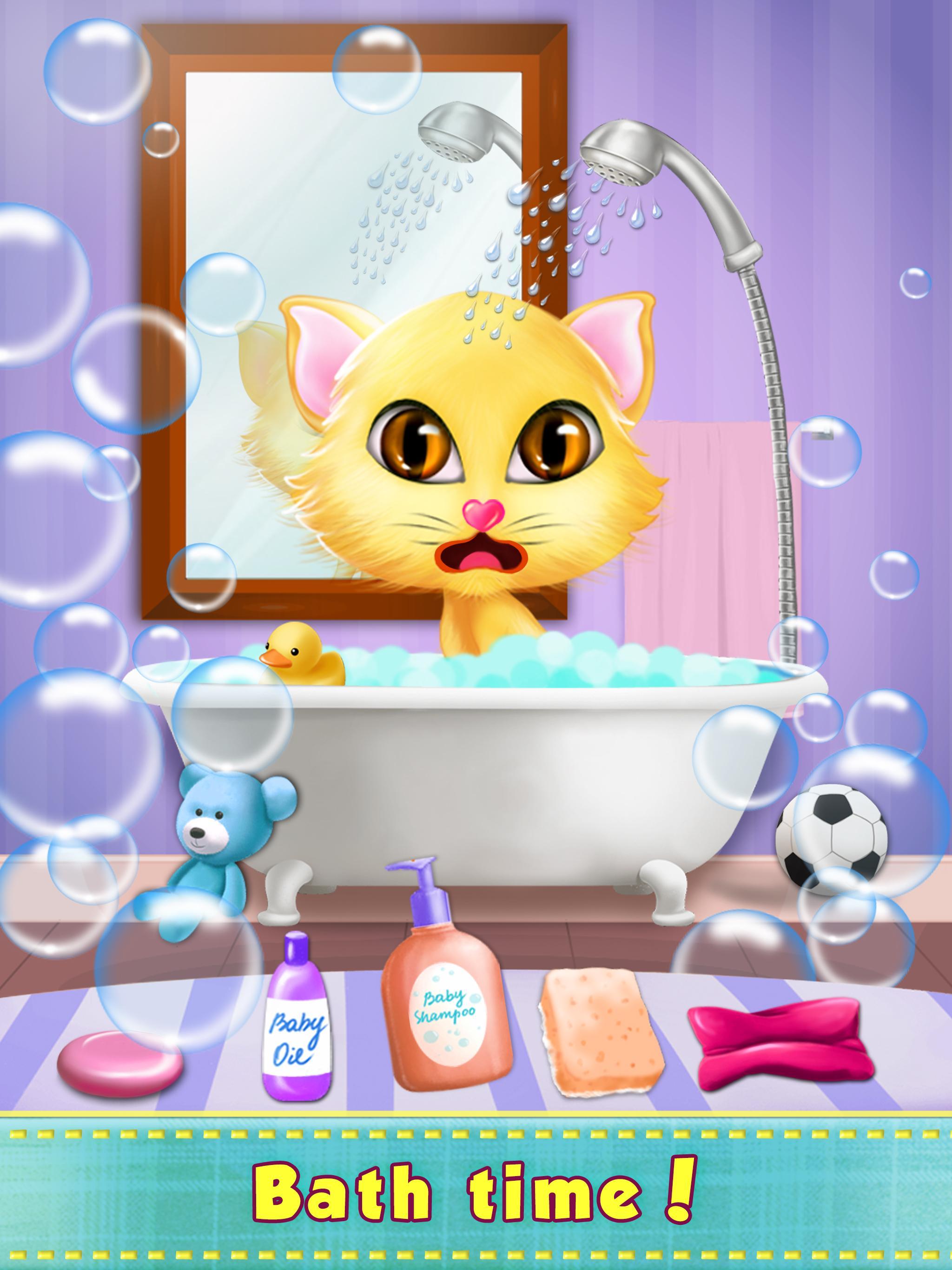 My Newborn Baby Kitten Games