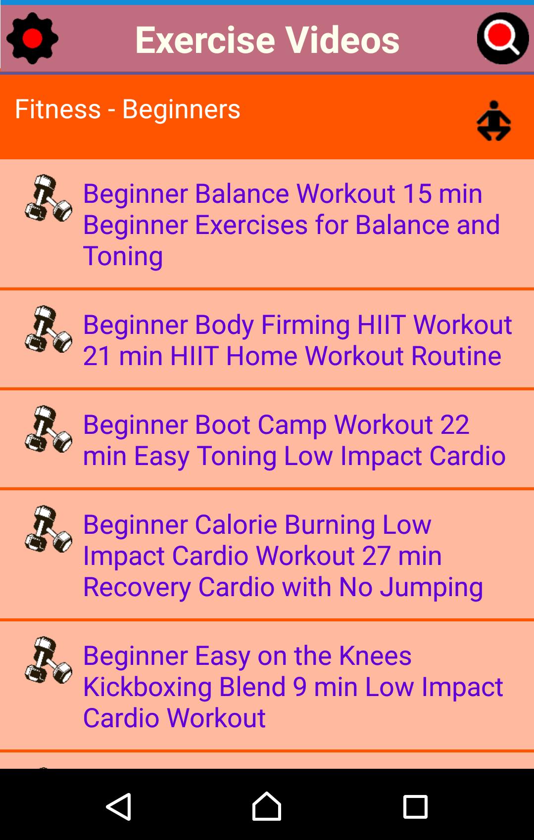 Exercise Videos