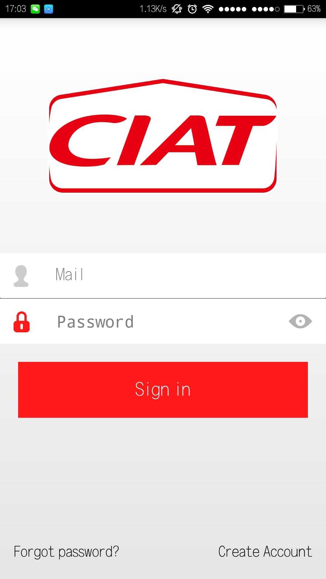 WIFI CIAT CONTROL