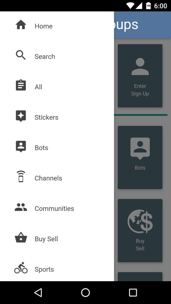 Groups for Telegram