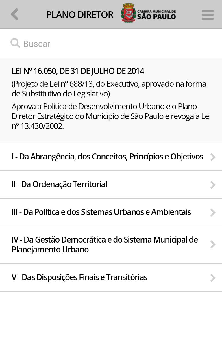 Plano Diretor SP