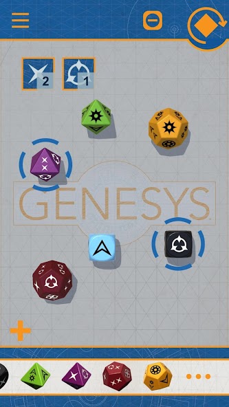 Genesys Dice