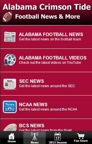 Alabama Football News