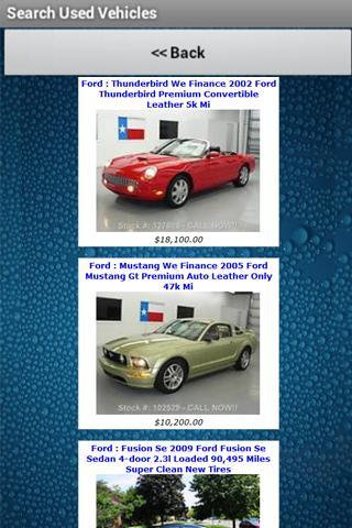Used Vehicles for Sale Finder