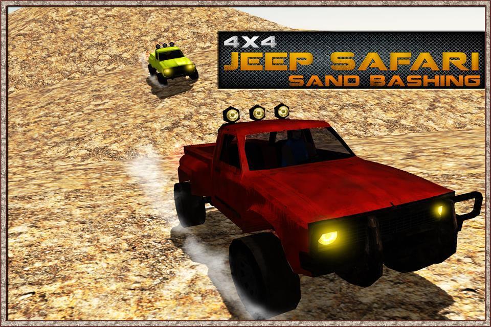 4x4 Jeep Safari Sand Bashing