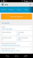 Jucy Workout Gym & Fitness Log