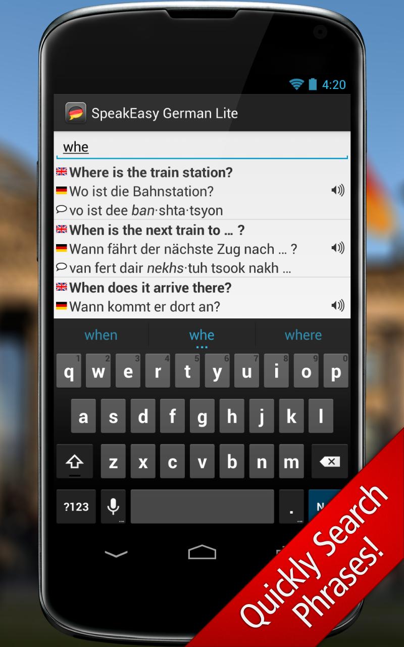 SpeakEasy German LT Phrasebook