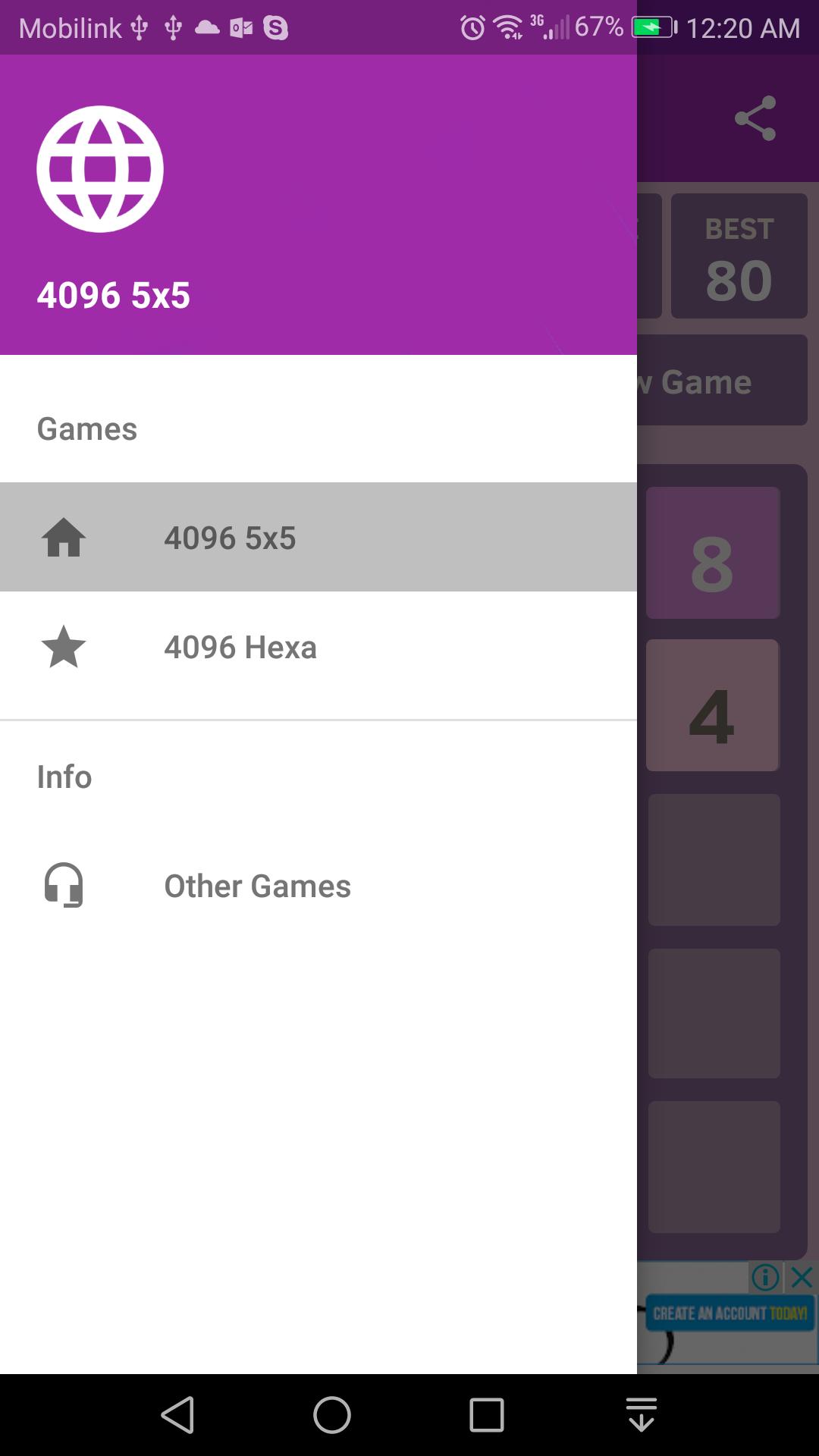 4096 5x5