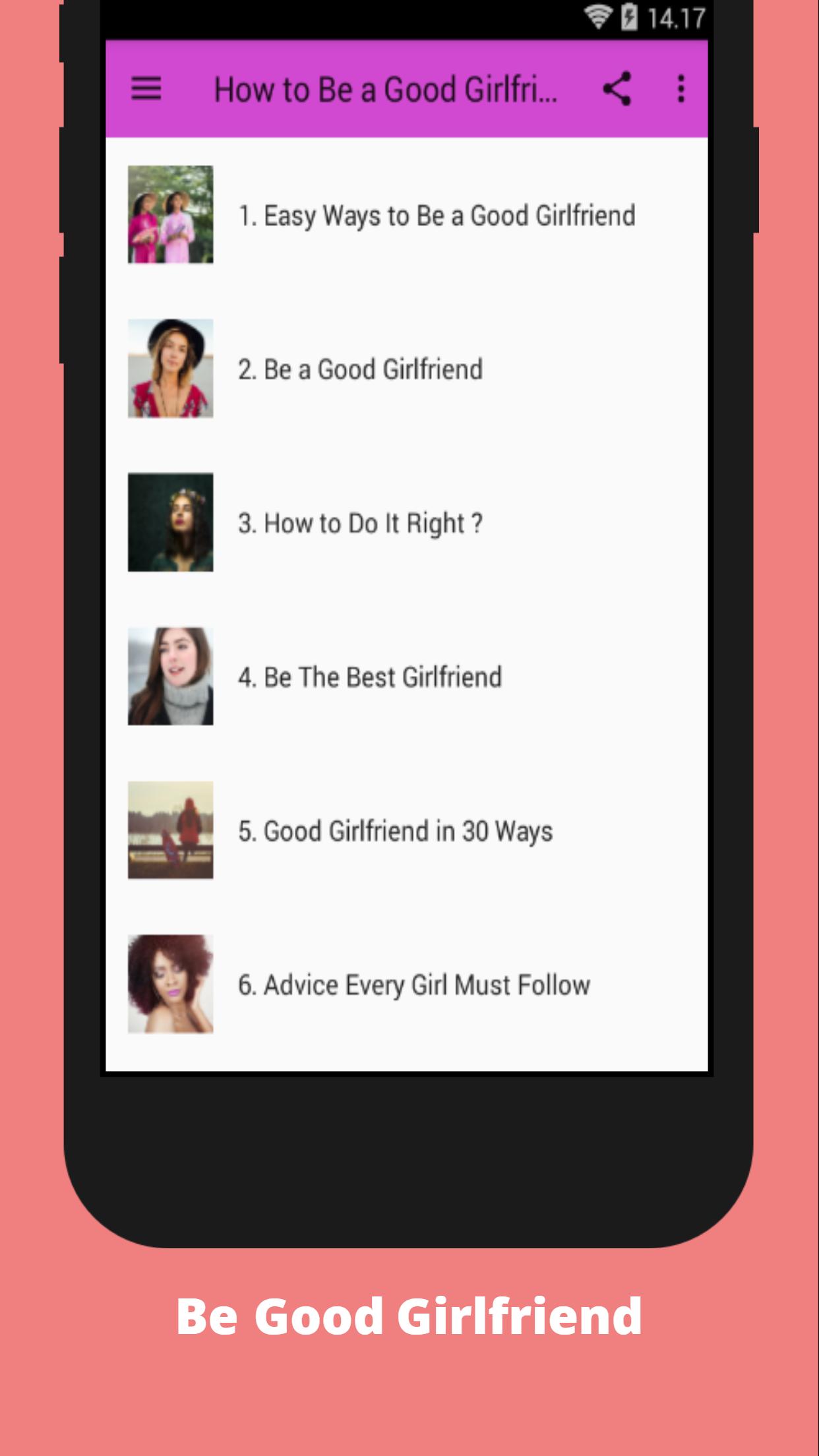How to Be a Good Girlfriend