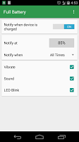 Full Battery: Notification