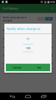 Full Battery: Notification