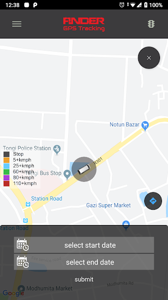 Finder GPS Tracking