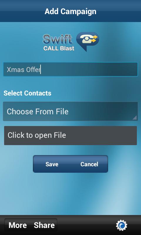 Swift CallBlast