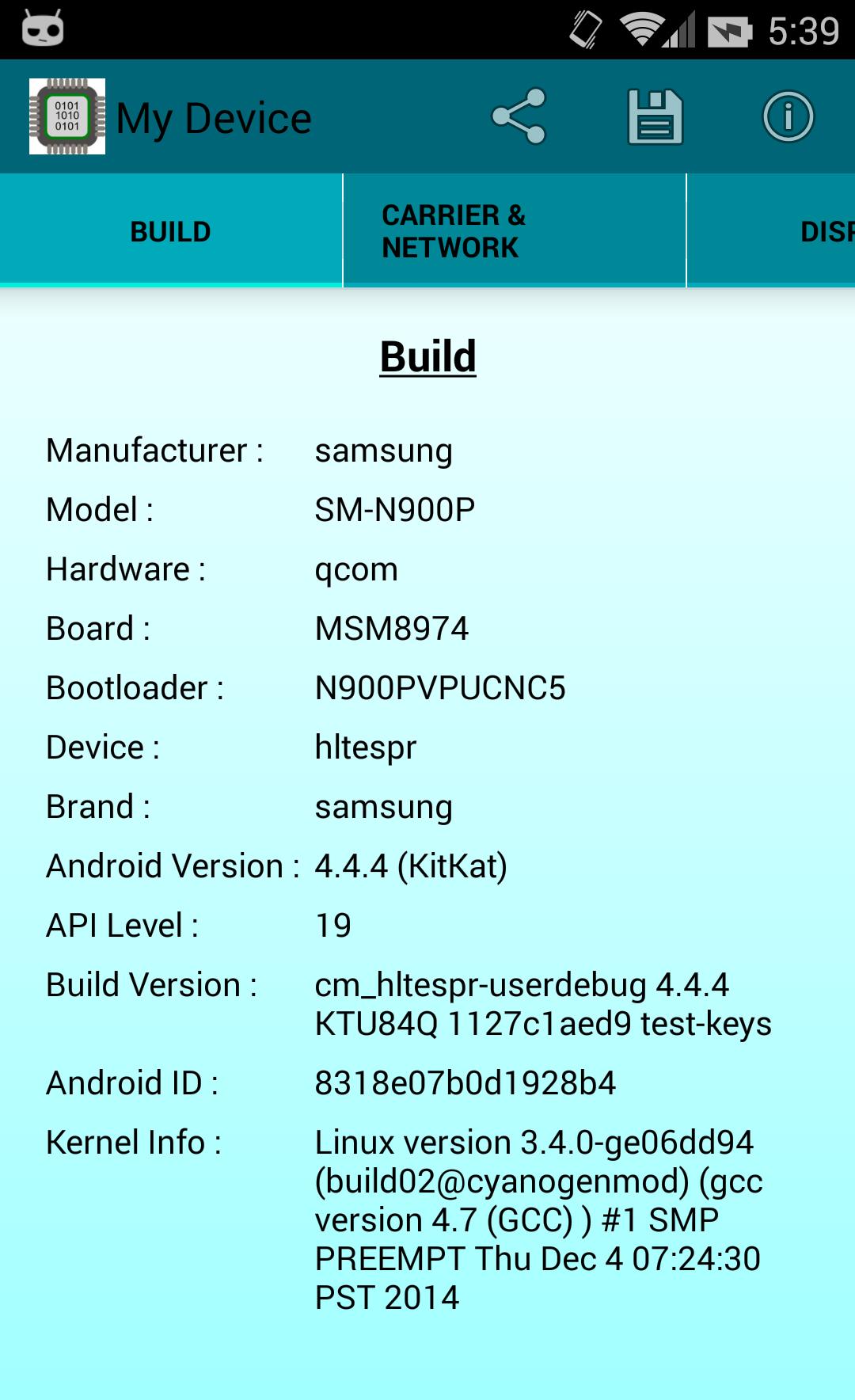 My Device