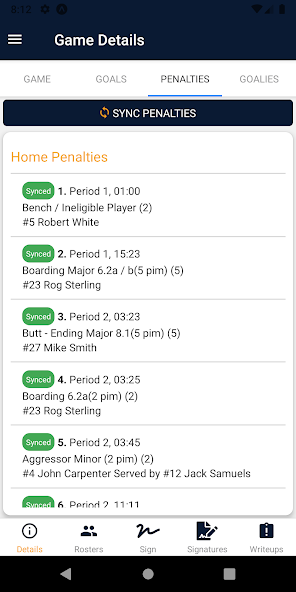RAMP GameSheets