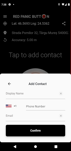 Red Panic Button