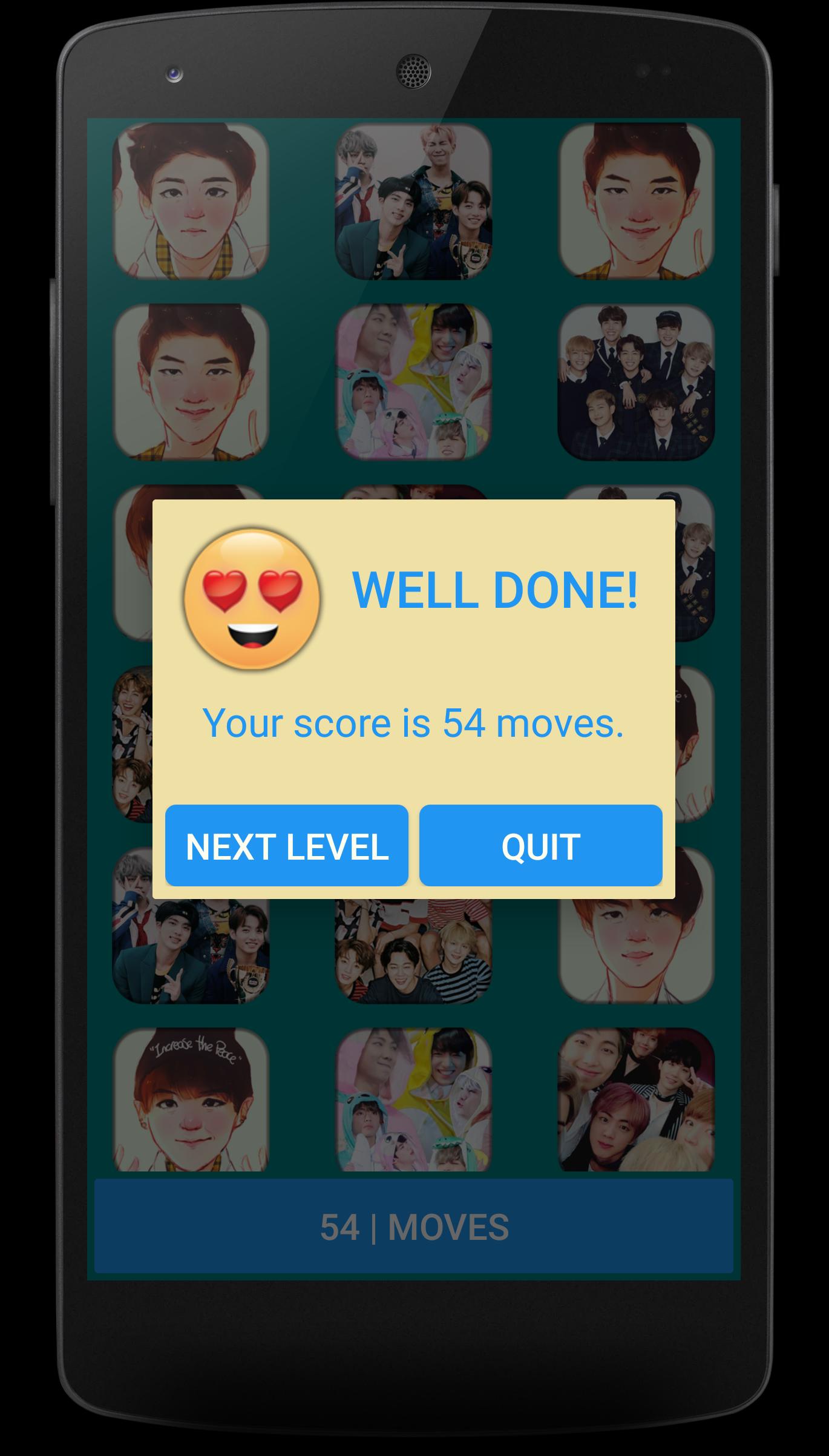 BTS Pair Game