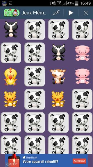 Kids Memory Animals