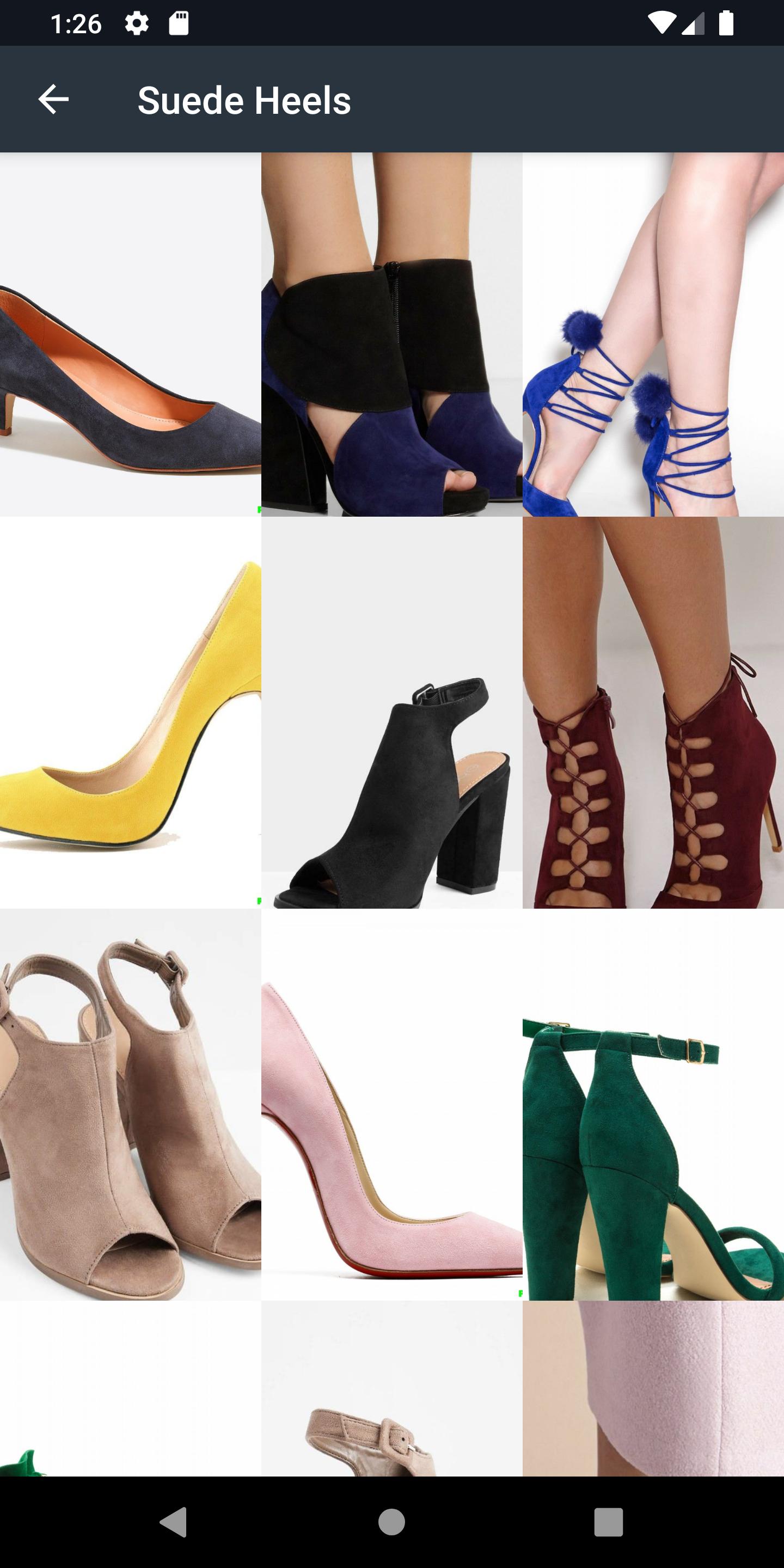 Suede Heels