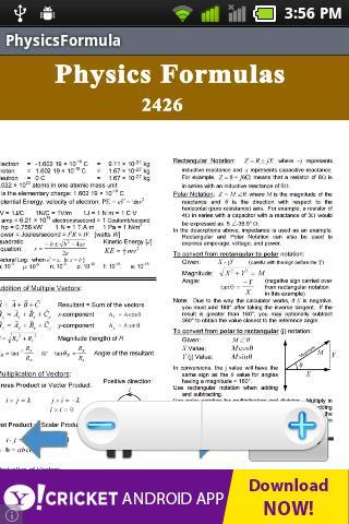 Ultimate Physics Formula