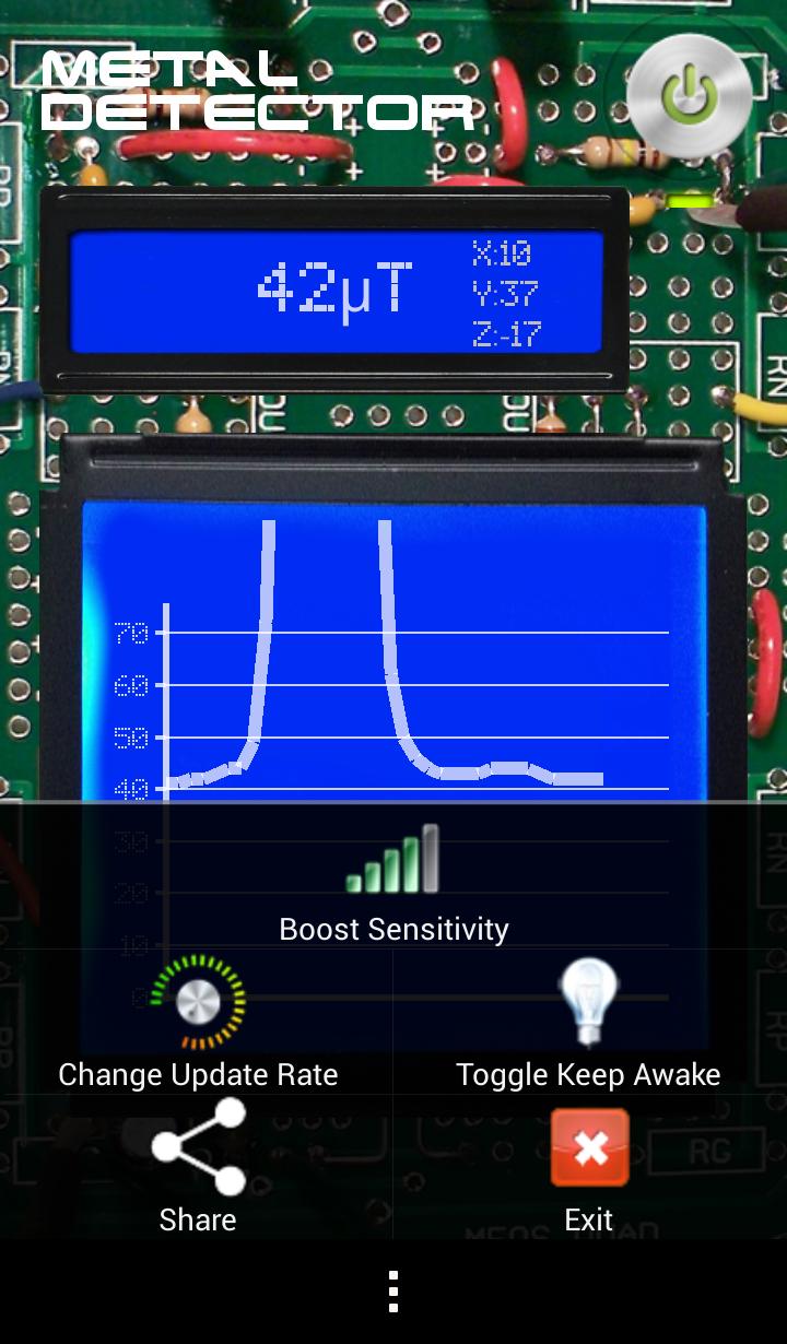 Metal Detector LCD